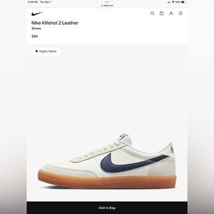 Nike Killshot 2 leather shoes